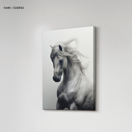 لوحة خيل عربي كانفس